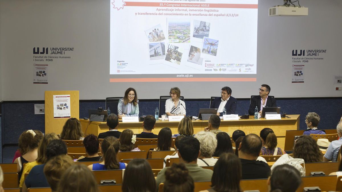 Inauguració del Congrés a l'UJI.
