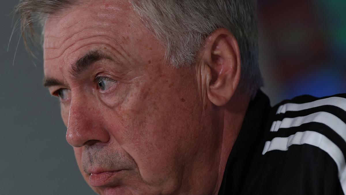 Ancelotti compareció en una rueda de prensa virtual sobre la gira por Estados Unidos
