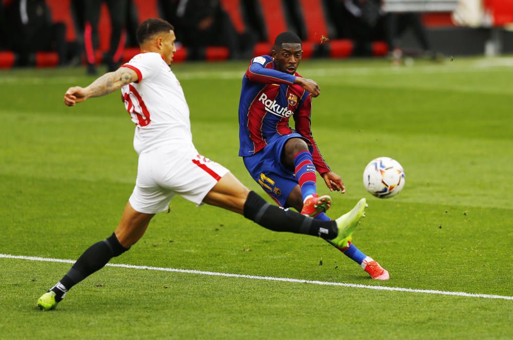 Sevilla - Barça, en imatges