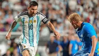 Messi, sobre su encuentro 'azulgrana' con el hijo de Gudjohnsen: "No me acordaba, era muy chico"