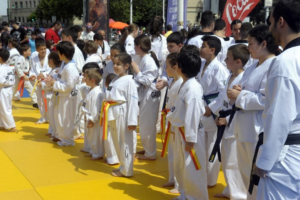 Las imágenes del ''Día del Deporte en la Calle''