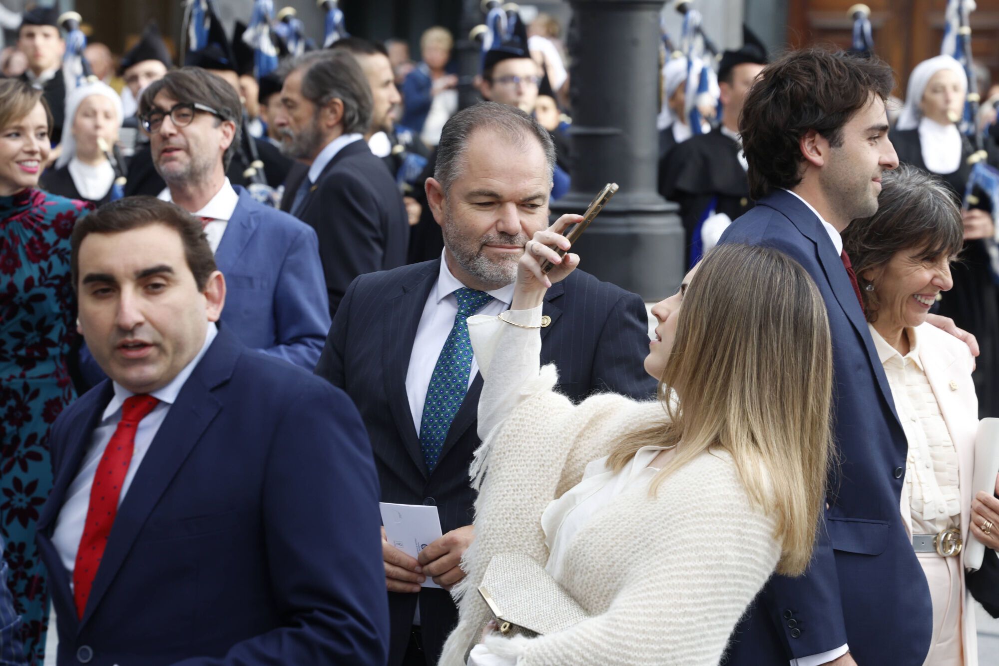 Así fue la llegada de los invitados a los premios "Princesa de Asturias" y su paso por la alfombra azul