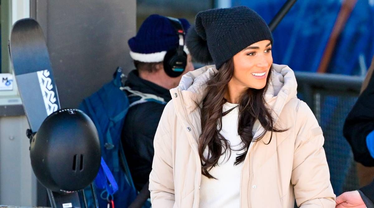 Meghan Markle en modo invernal en Canadá