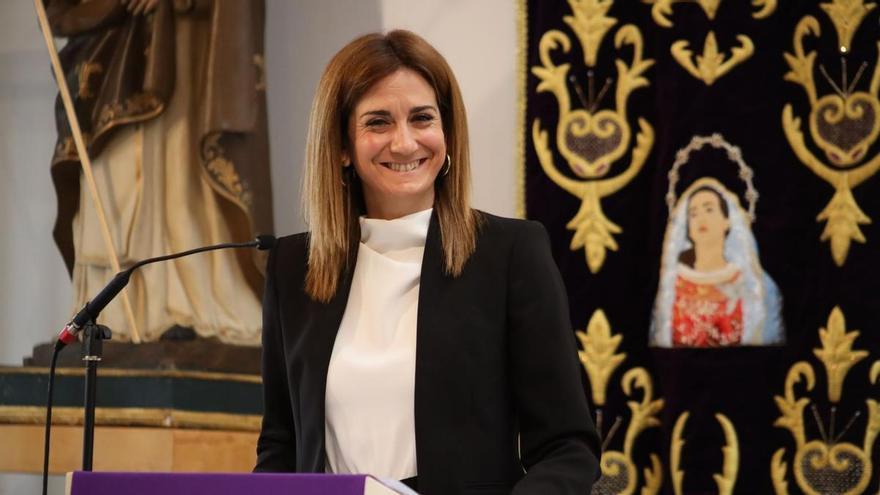 Patricia Fernández anuncia la Semana Santa de San Ginés con un pregón muy aplaudido, cargado de emoción y espiritualidad