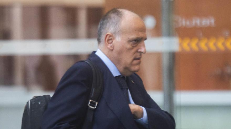 Javier Tebas en una imagen de archivo.