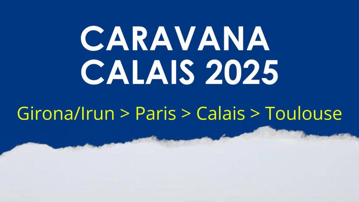 Part de la imatge del cartell de la Caravana Solidària 2025.