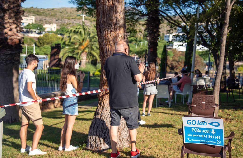 PCR masivas y gratuitas a los jóvenes en Oropesa