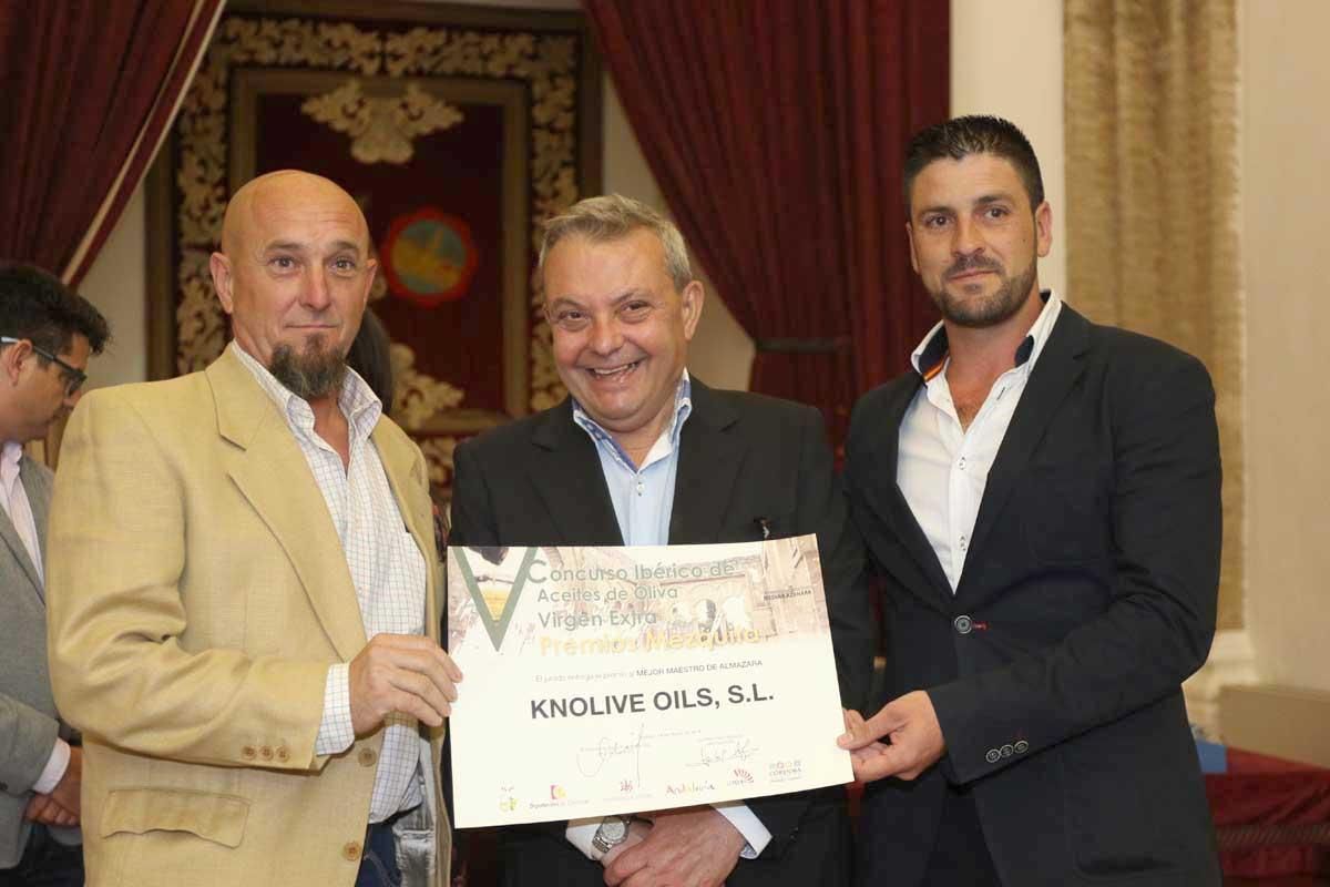 V Concurso ibérico de aceites de oliva virgen extra premios Mezquita 2018