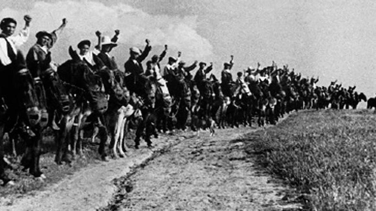 Jornaleros y yunteros habían participado en la experiencia revolucionaria de la primavera del 36.