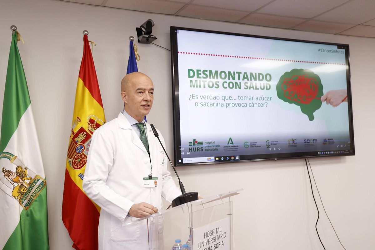 Francisco Triviño, durante la presentación de la campaña.