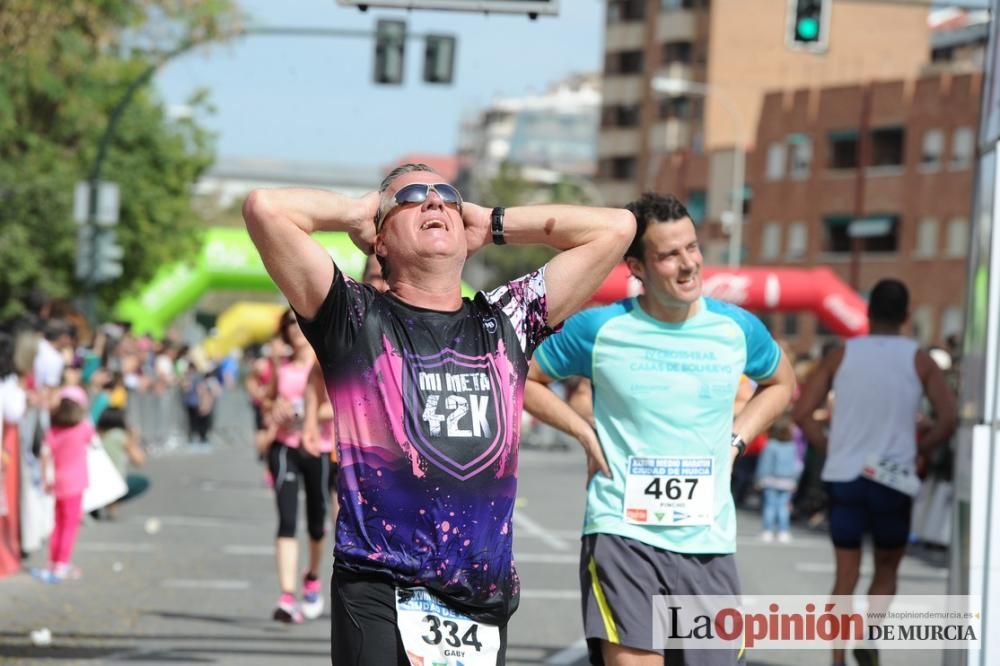 Media Maratón de Murcia: llegada (2ª parte)