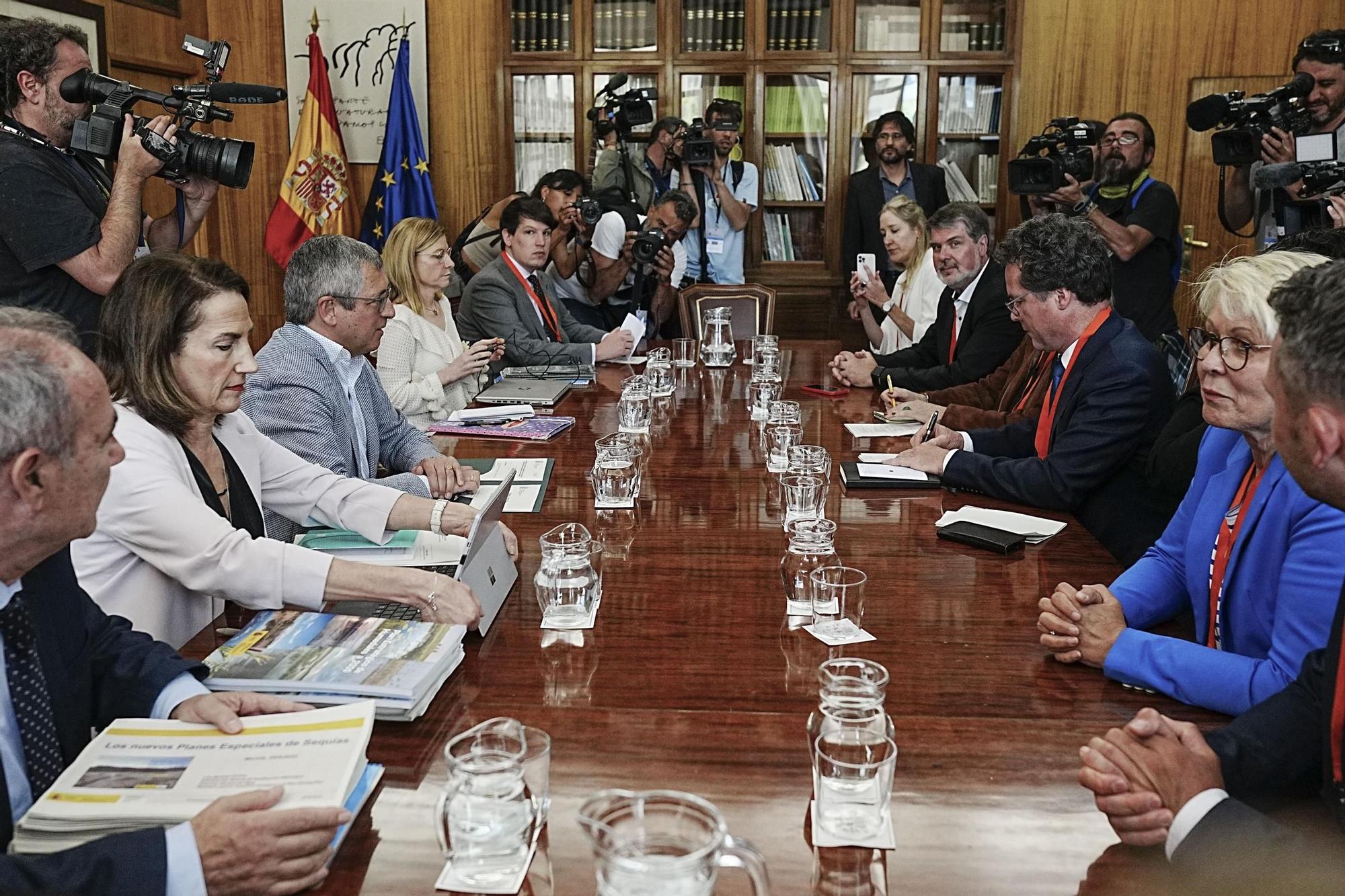 Delegación de diputados alemanes Doñana