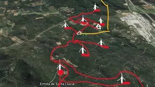 La plataforma Albera Lliure de Molins s'oposa a l'autorització del parc Galatea i crida a unir esforços per l'aturar-lo