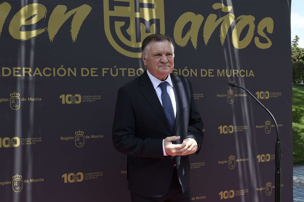 Las imágenes de la gala por los 100 años de la Federación Murciana de Fútbol