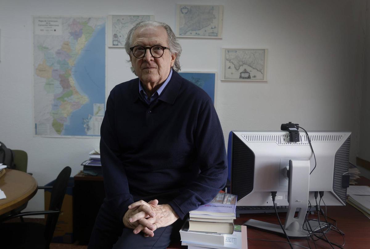 Joan Romero, en su despacho.