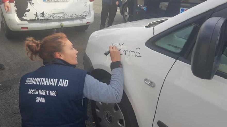 Voluntarios, un primer camino hacia Ucrania