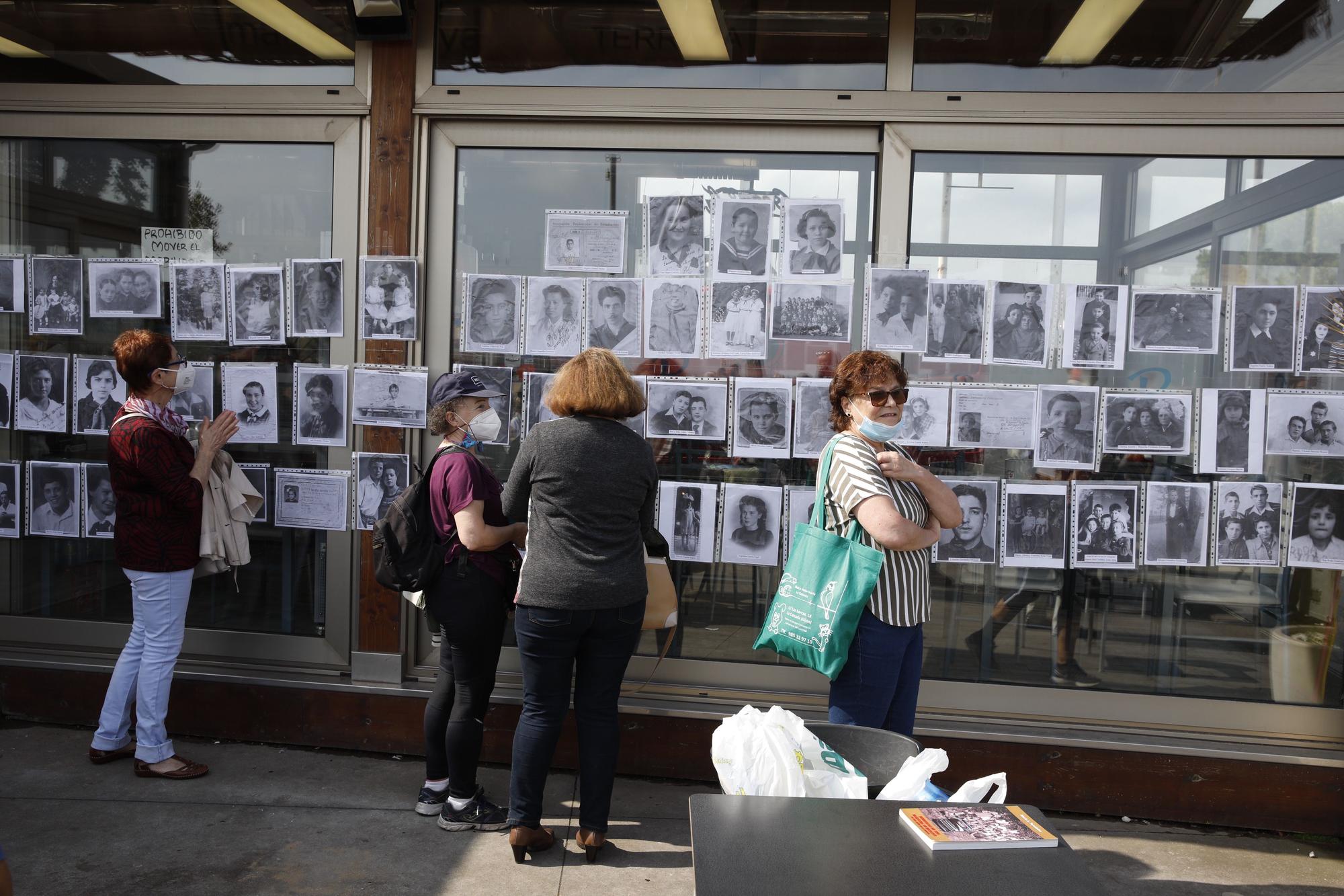 Homenaje a los niños y niñas de la guerra en El Arbeyal