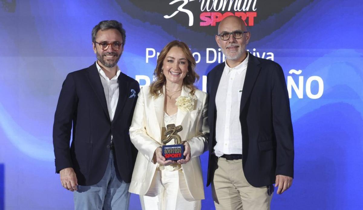 Marián Mouriño, junto a Aitor Moll y Alex Pamiès. | SPORT