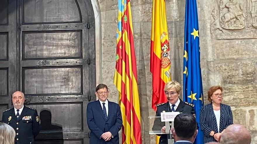 Un momento del acto de la toma de posesión celebrado esta mañana.