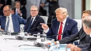 Trump bromea sobre su protagonismo en el final de la cumbre del G7: "Soy el jefe"