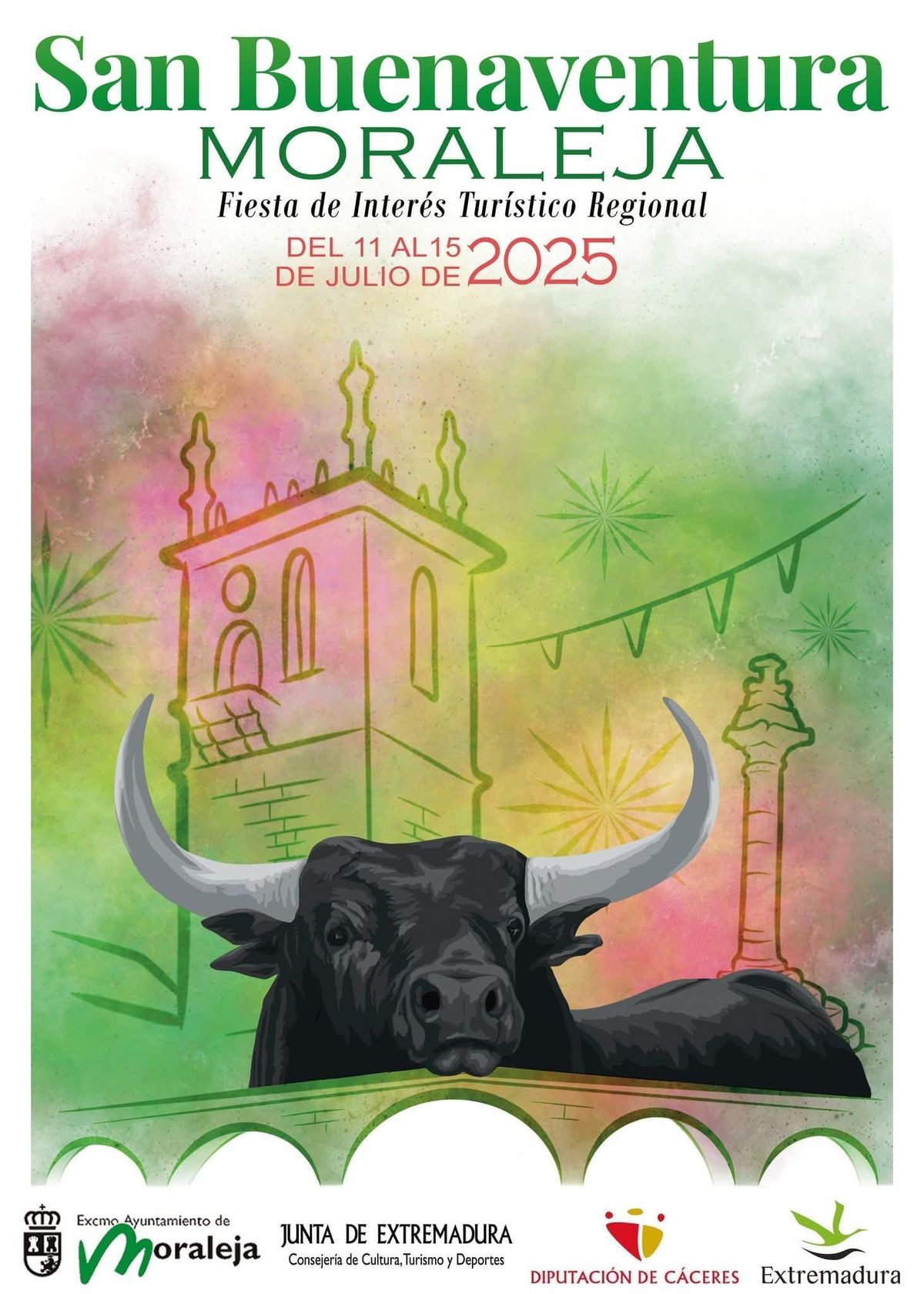 Cartel de las Fiestas de San Buenaventura 2025