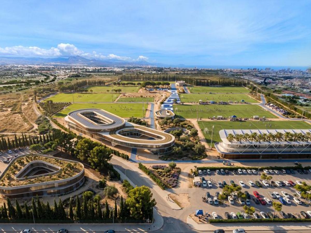 Las imágenes del anteproyecto de la nueva Ciudad Deportiva del Hércules CF