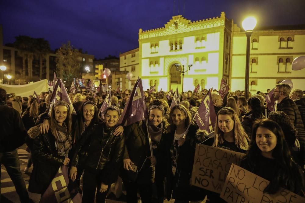 La manifestación, en imágenes