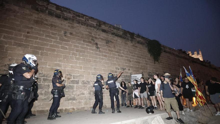 Desórdenes policiales en Mallorca