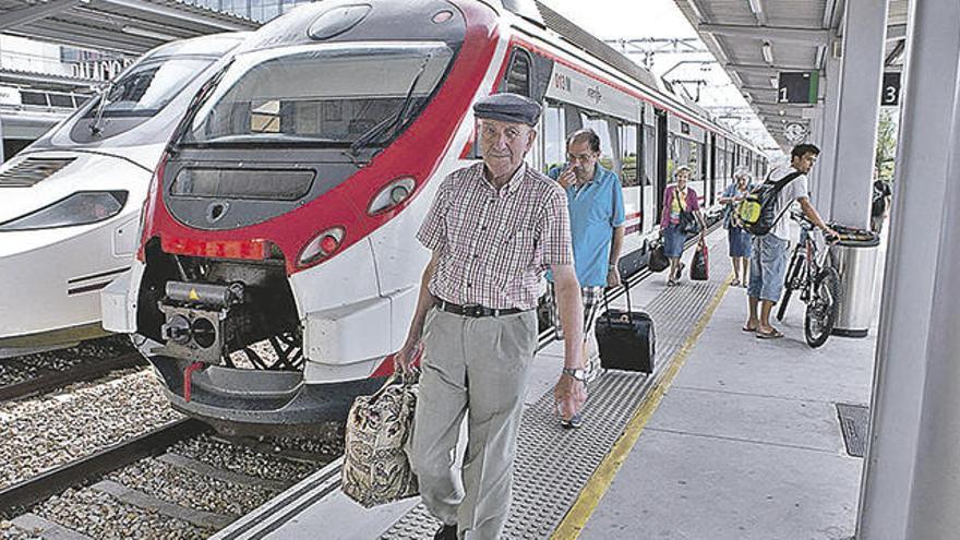 La región de los trenes varados