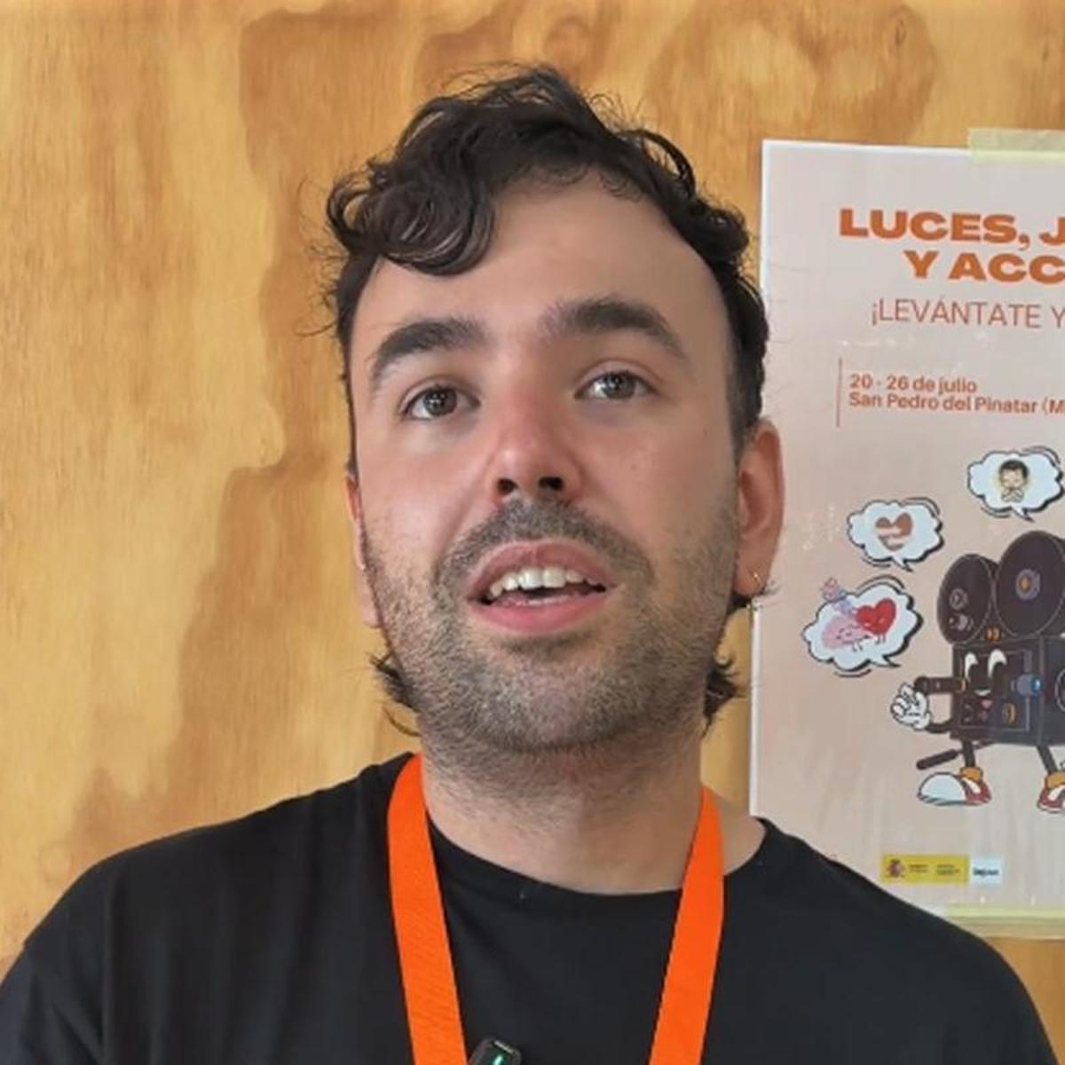 Rubén Serrano, esta semana en San Pedro del Pinatar.