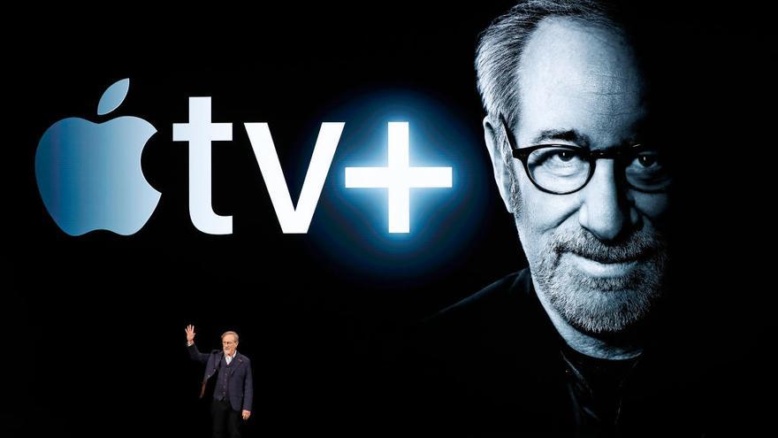 Steven Spielberg, en la preesentación de Apple TV+.