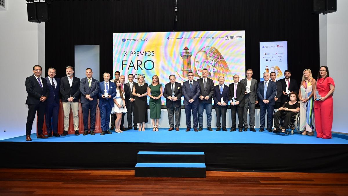 Las fotos de los premios Faro 2025