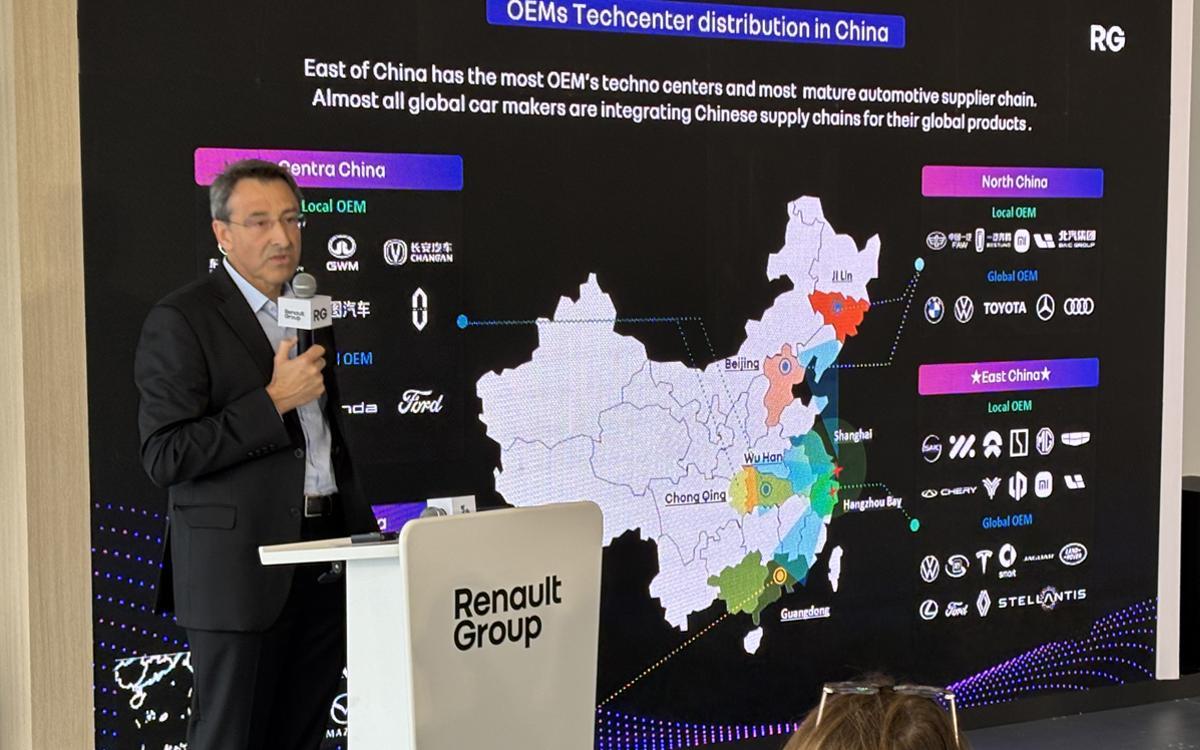 Philippe Brunet, responsable de tecnología de Grupo Renault