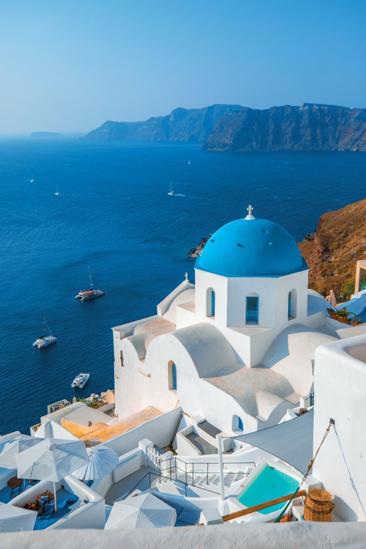 El atardecer del Egeo, Oía, Santorini, Grecia