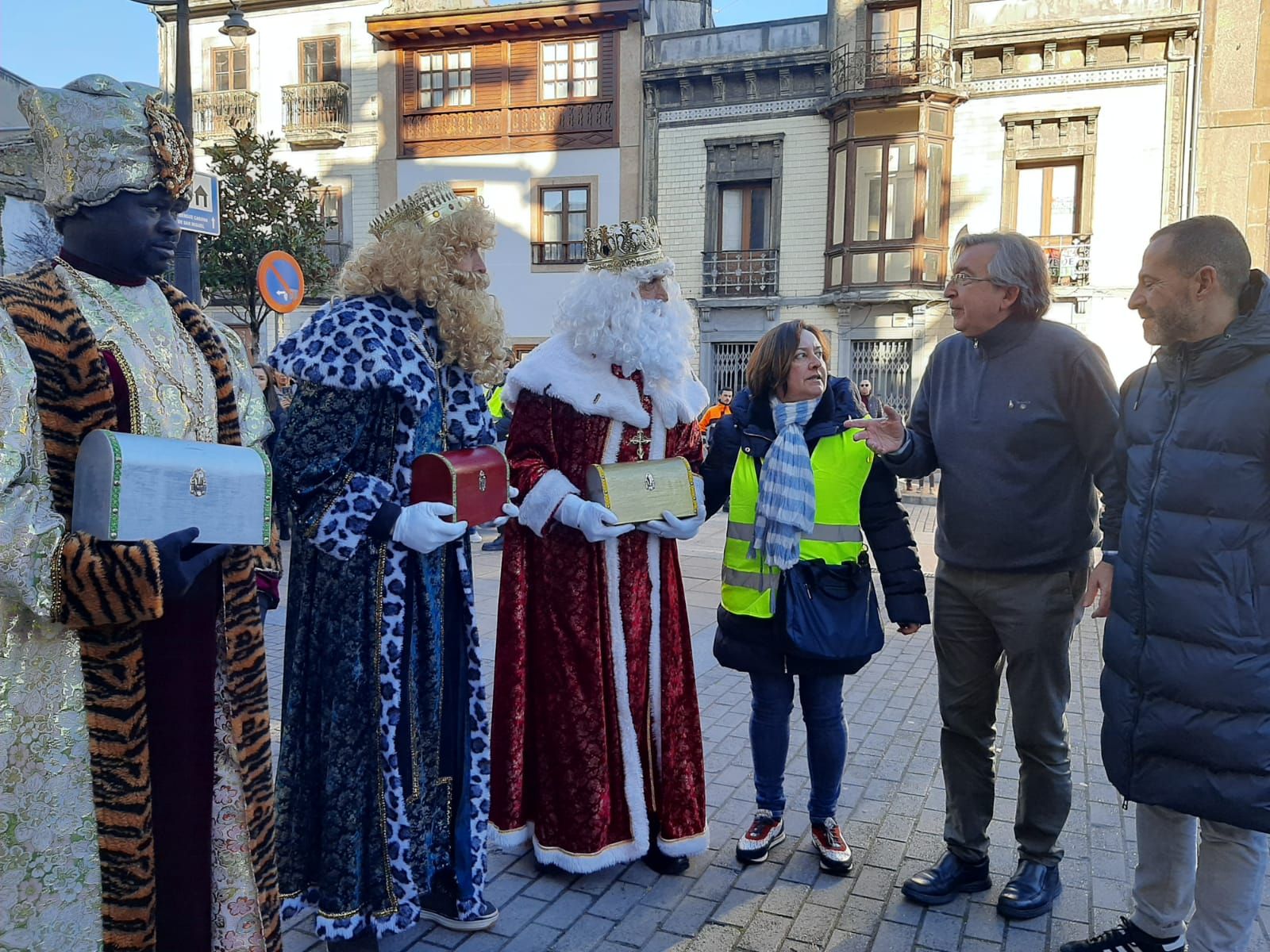 Adoración de los Reyes Magos al Niño Jesús en Pola de Siero