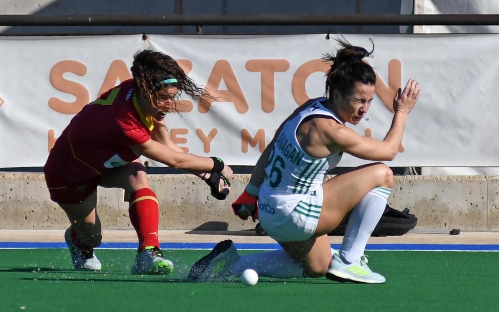 Selección española femenina de hockey en Murcia