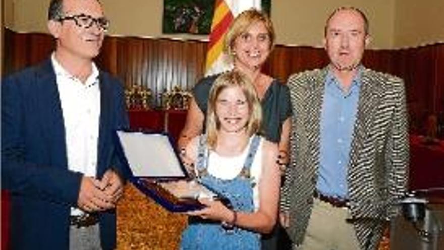 Homenatge a la campiona Jana Riera