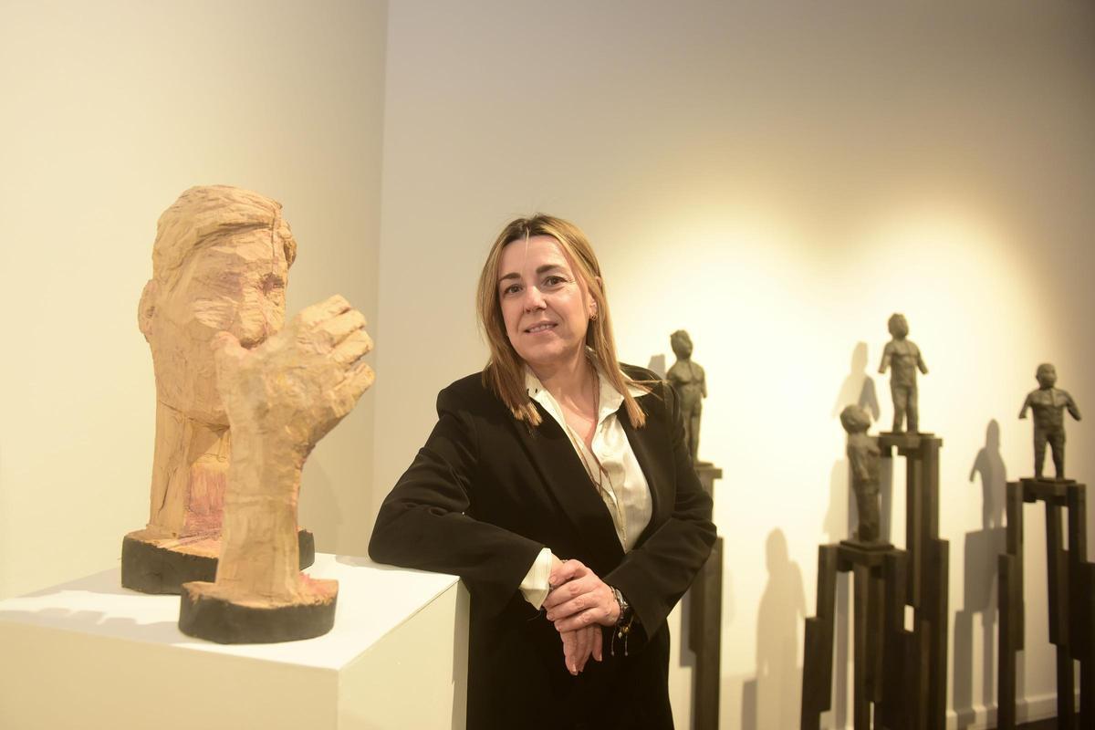 Nuria Blanco, directora de la galería de arte Moret Art