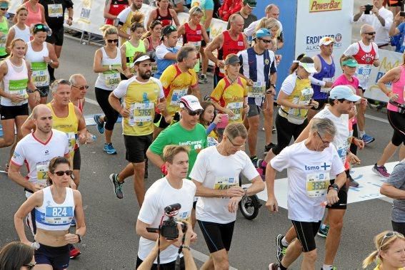 9.000 Läufer aus 49 Ländern gingen am Sonntag den 15.10. an den Start. In der Marathon Disziplin gingen die Deutschen leer aus.