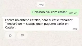 La IA de WhatsApp margina el catalán: lo entiende, pero no lo usa