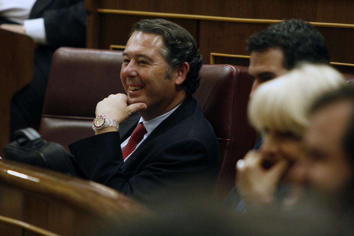 José María Michavila en el Congreso de los Diputados en 2009
