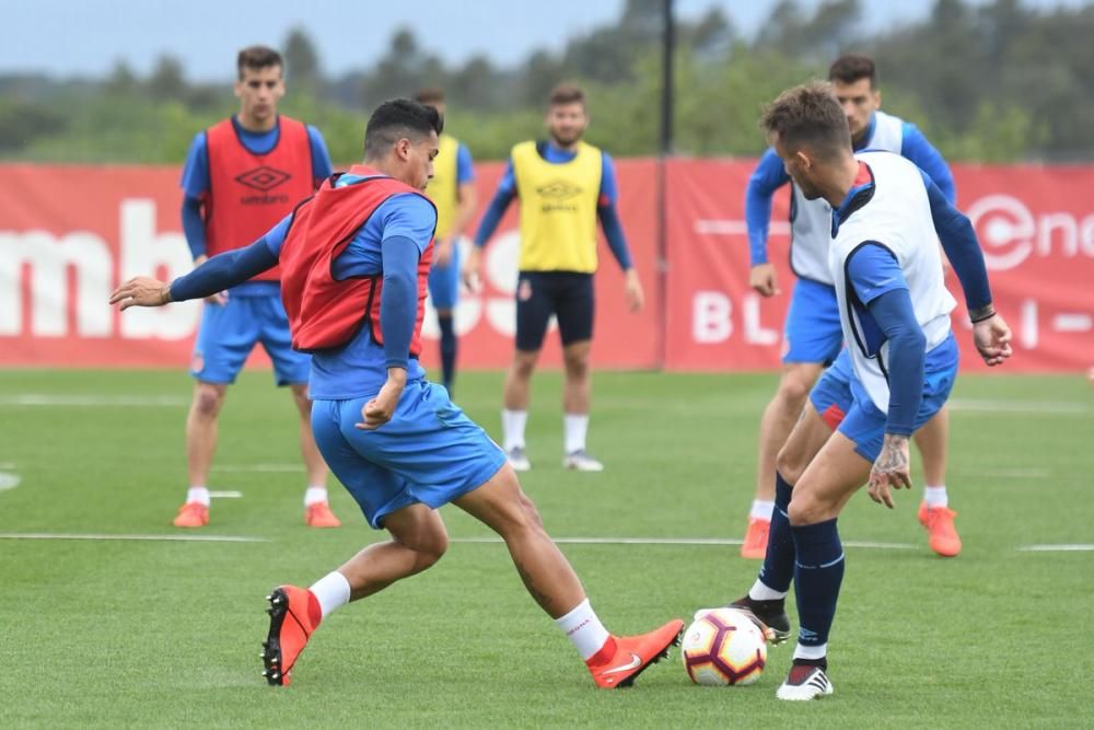 Entrenament del Girona FC