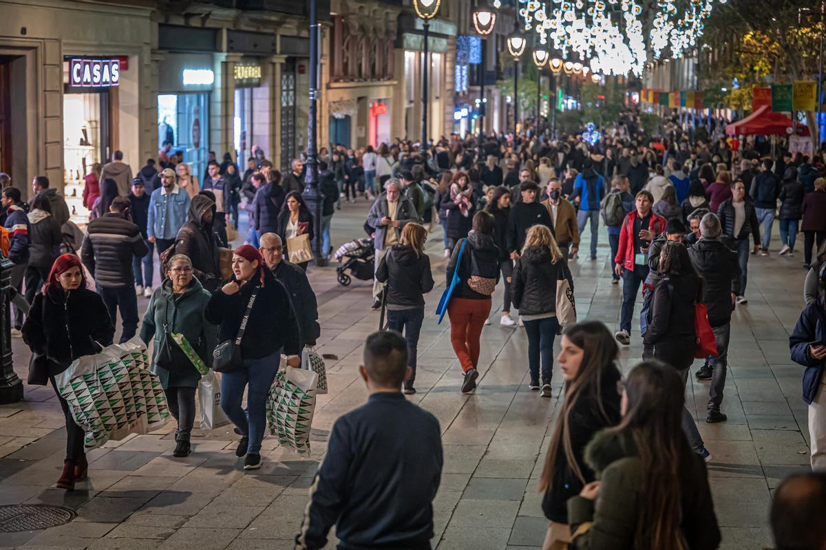 El comercio de Barcelona con rebajas adelantadas