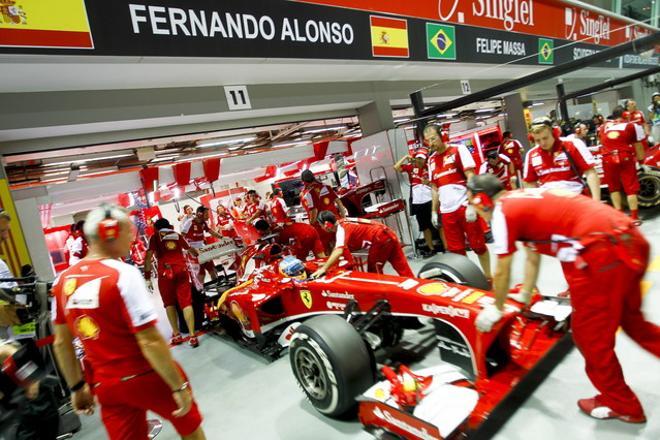 Fernando Alonso, cinco años en Ferrari