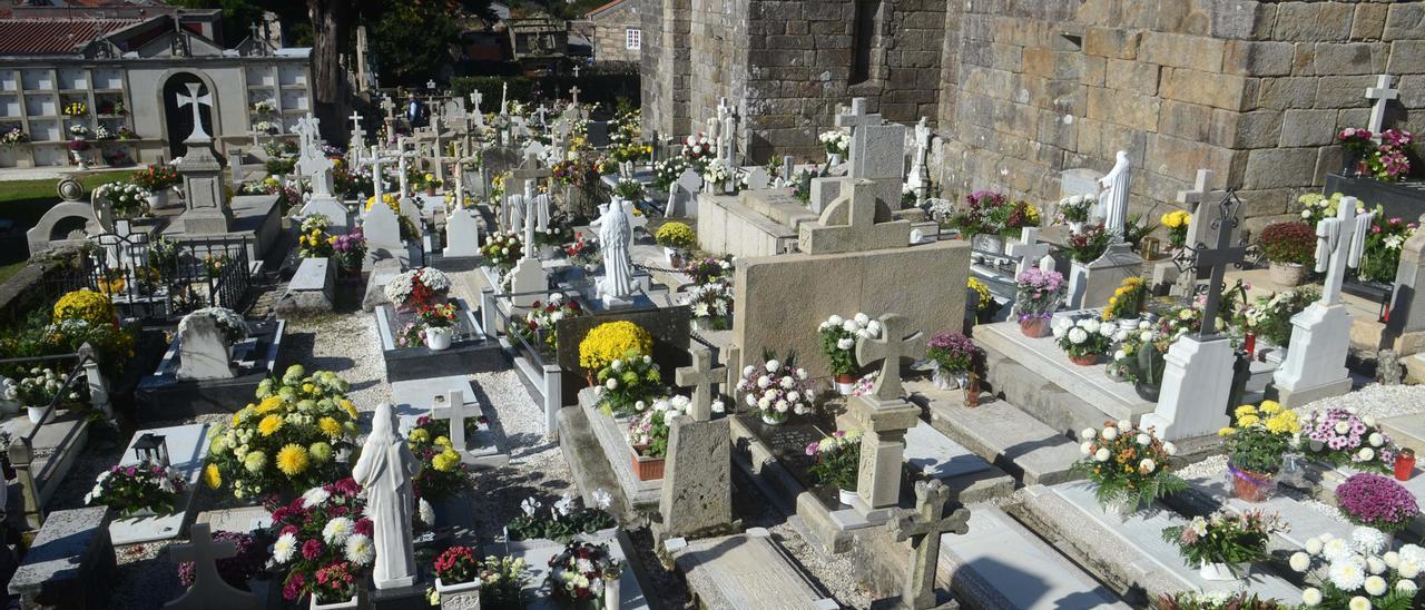 Cementerio de Santa Mariña, en Cambados