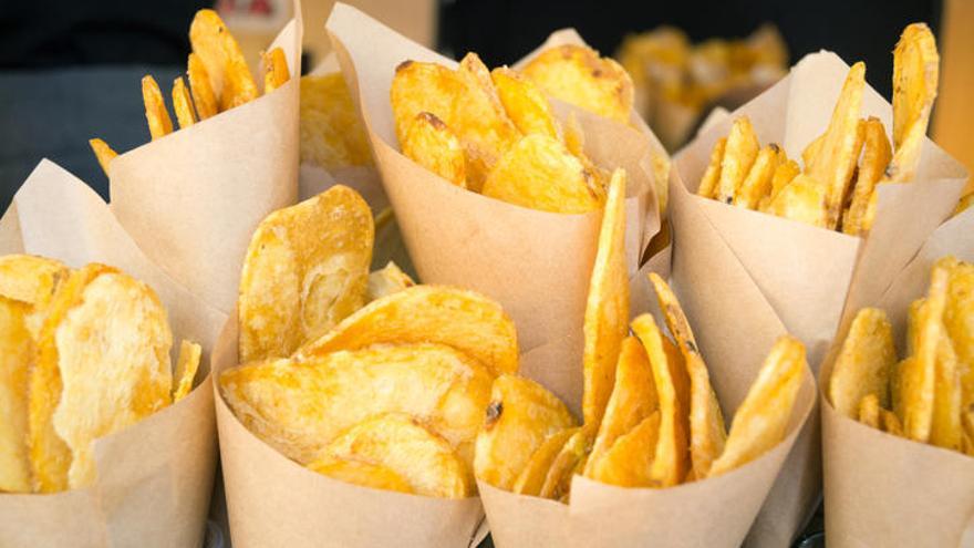 Las patatas fritas son fuente de acrilamida.