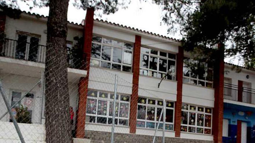 Imagen de la fachada del colegio La Olla de Altea.