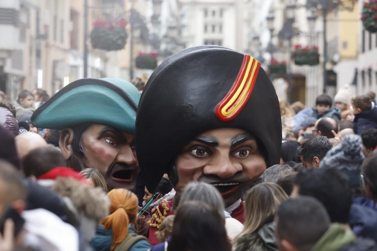 Los gigantes y cabezudos recorrerán las calles el Día de San Valero