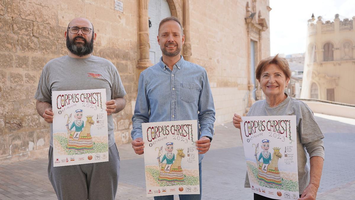 Así es el cartel oficial de la edición 2023 del Corpus en Ontinyent