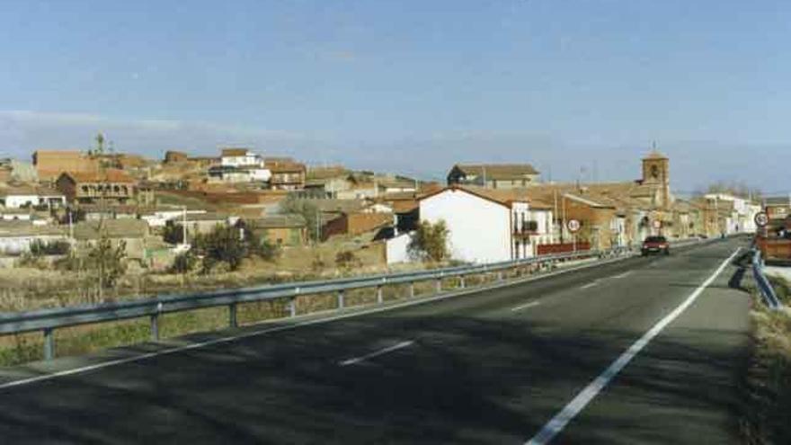 Localidad de Granja de Moreruela, cerca de donde apareció el pastor muerto.